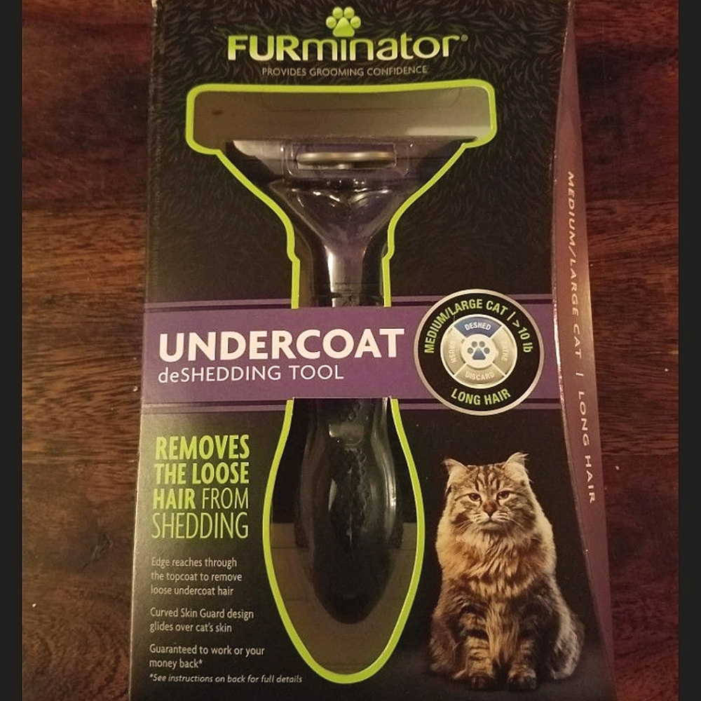 FURminator Deshedding Tool (Long Hair Cats)